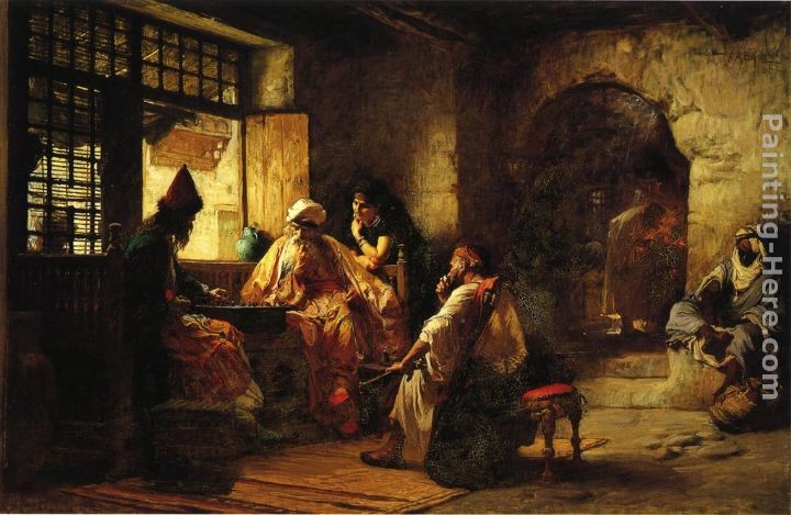 Frederick Arthur Bridgman An Interesting Game